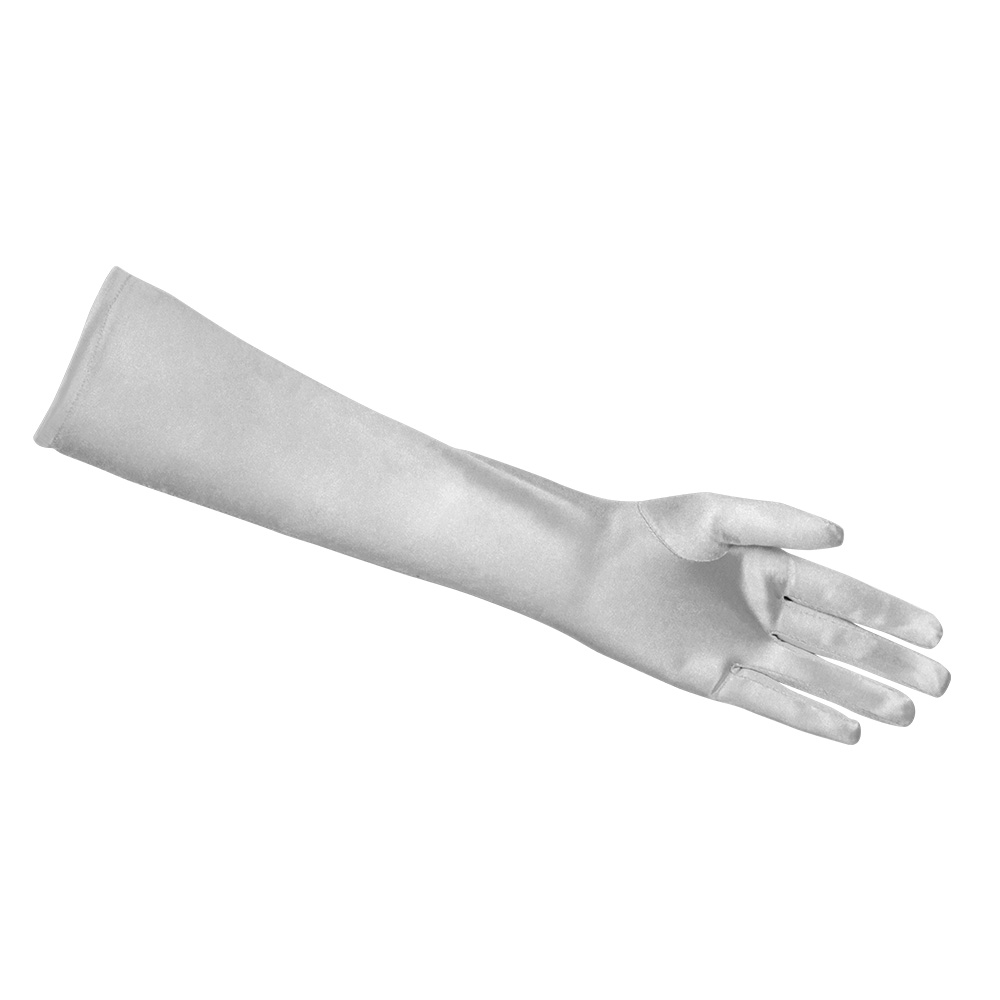 Paar handschoenen elleboog Monte Carlo zilver