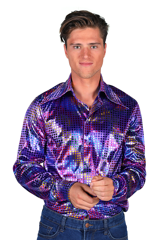 Heren shirt disco