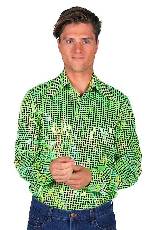 Heren shirt disco