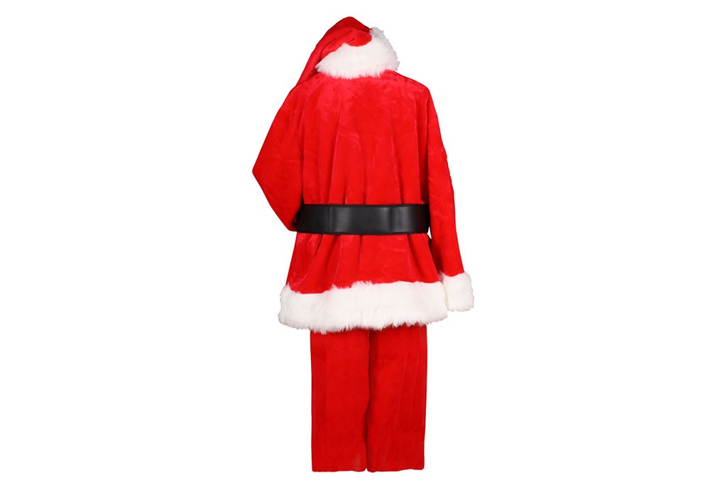 Kerstman Fluweel Original Style Rood-Wit