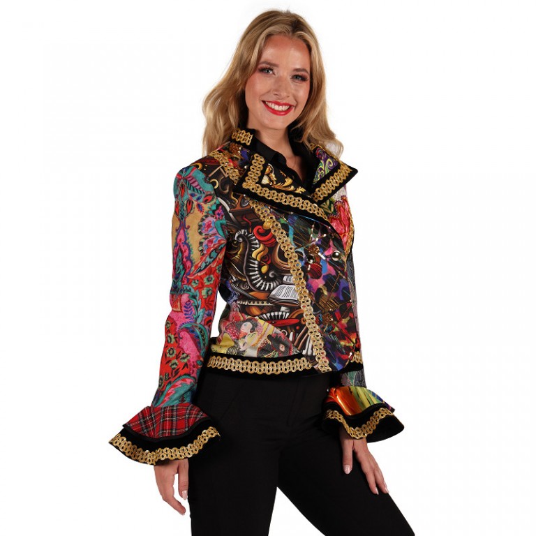 Damesjas Patchwork Fiesta