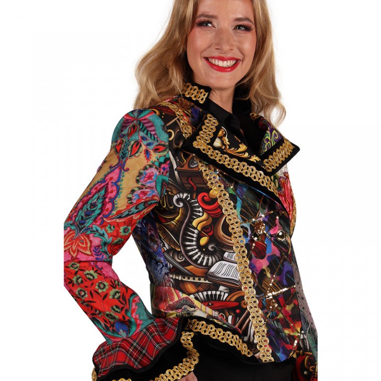 Damesjas Patchwork Fiesta