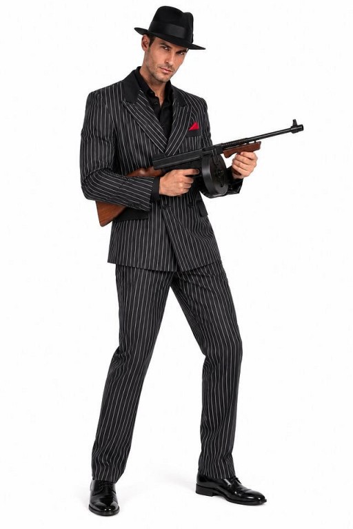 Maffia kostuum