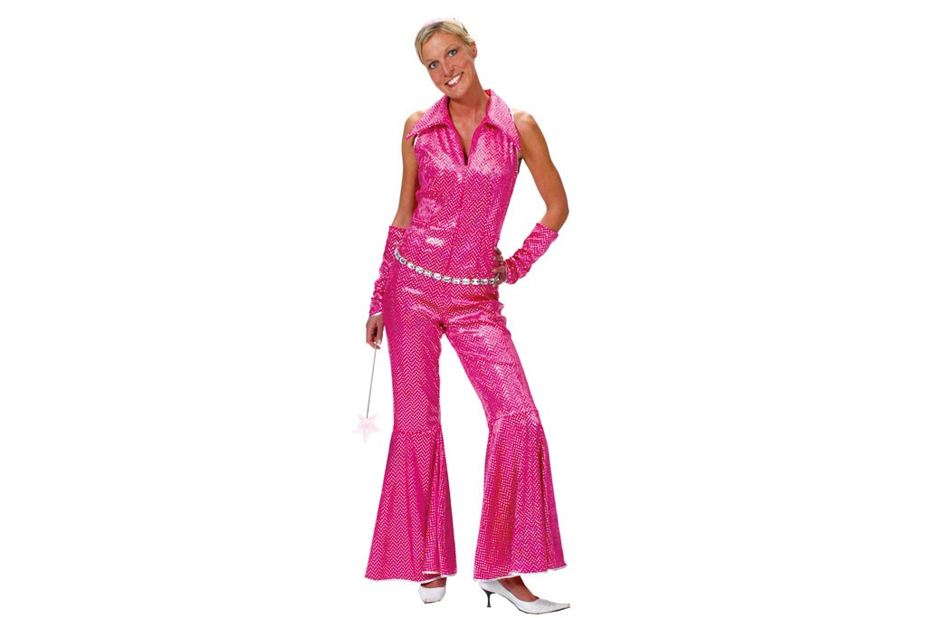 Disco Jumpsuit Pink Barbie Style