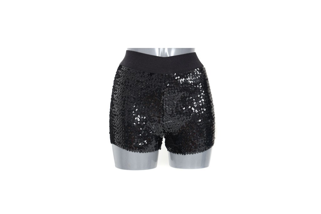 Hotpants pailletten div kleuren