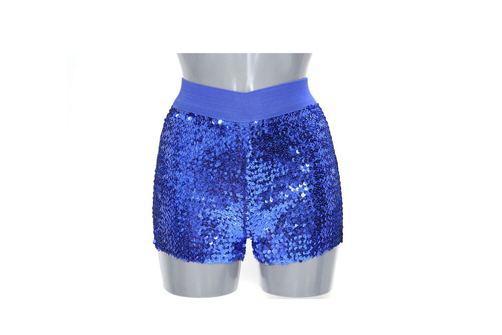 Hotpants pailletten div kleuren