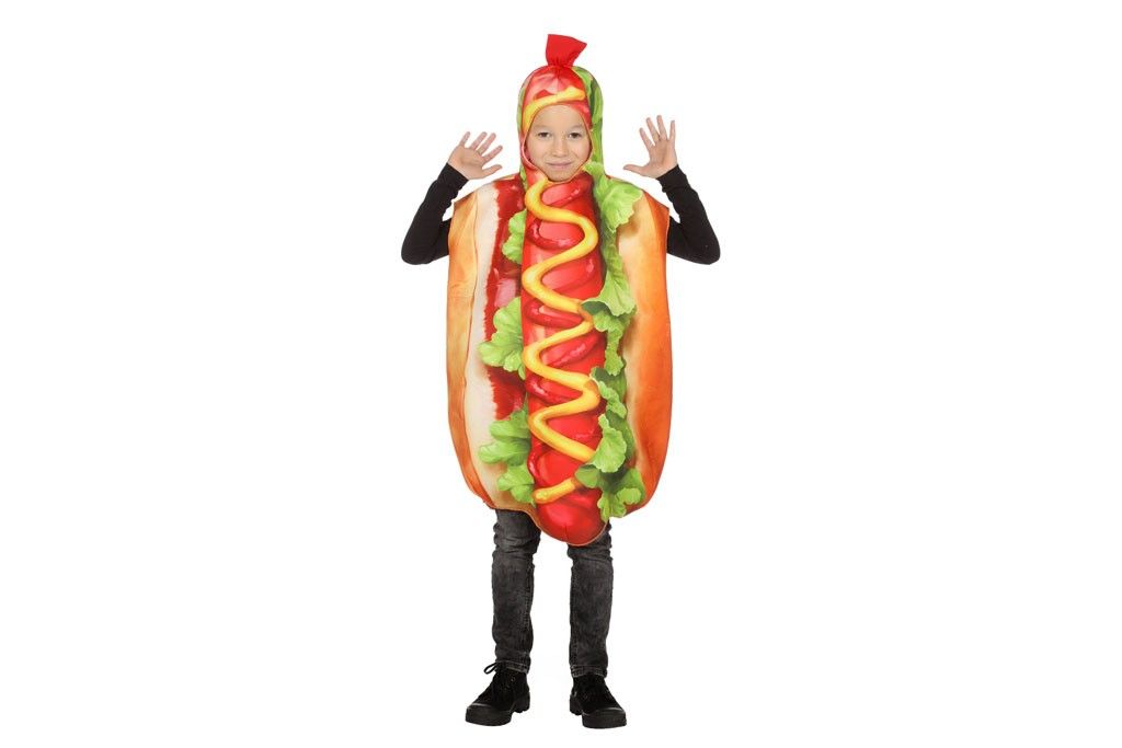 Hotdog kostuum kind