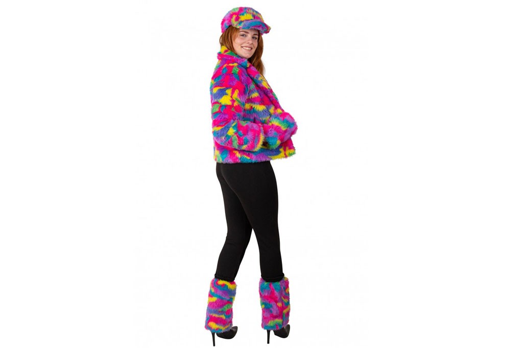 Bontjas Multi Color Regenboog