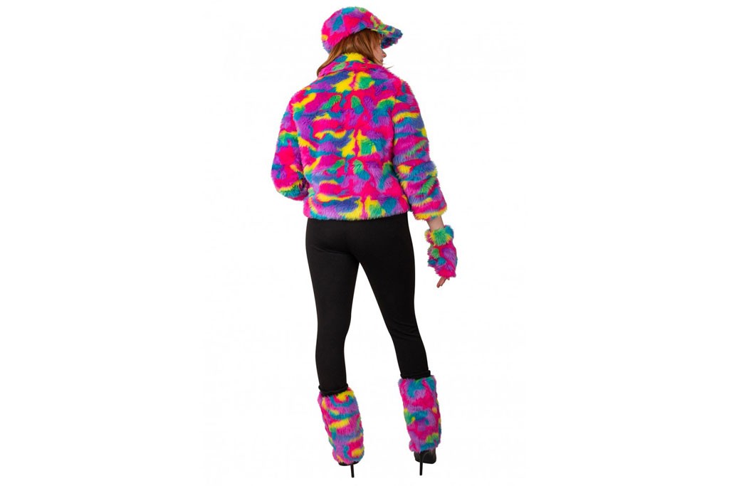 Bontjas Multi Color Regenboog