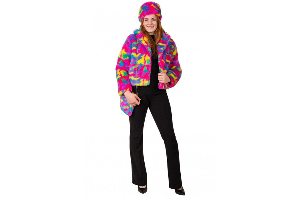 Bontjas Multi Color Regenboog