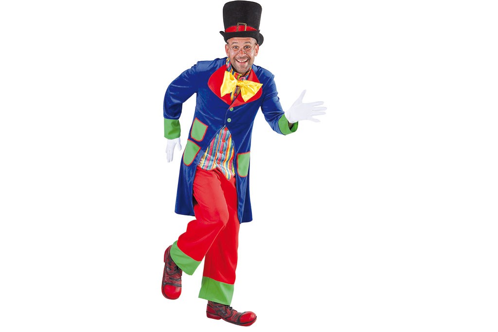 Clowns kostuum velours