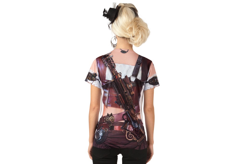 Steampunk shirt dame
