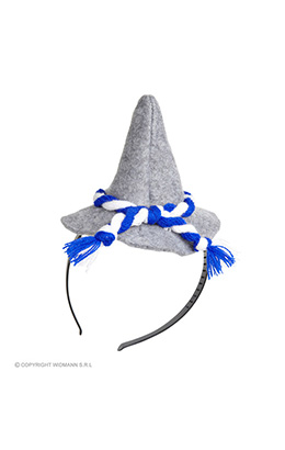 hoofdband met mini beierse hoed