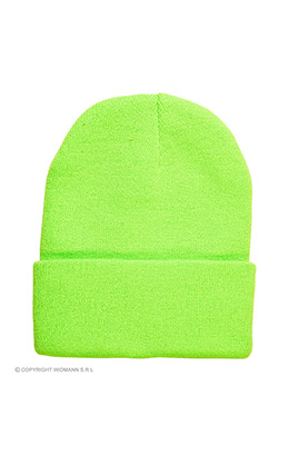 beanie neon groen