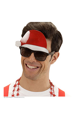 bril, kerstman