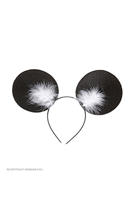 hoofdband muis met marabou