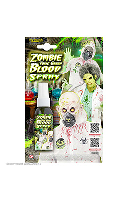 zombie bloedspray, groen 48ml