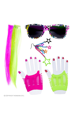 set 80's meisje