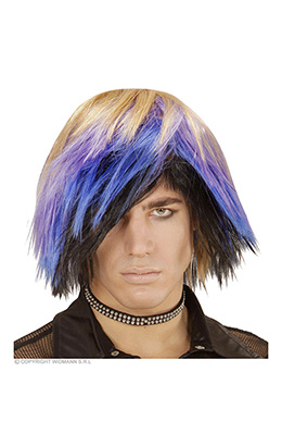 pruik, emo man
