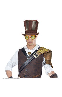 Bril, steampunk goud