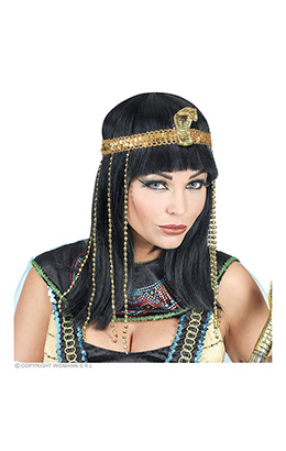 pruik, egyptische keizerin