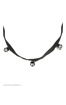 katten nekband met 3 belletjes
