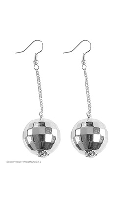 disco bal oorbellen