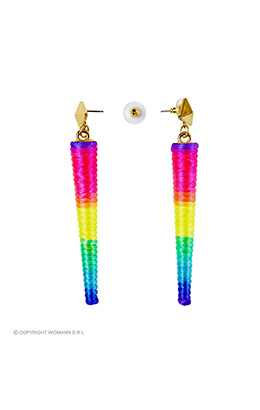 oorringen neon kegels