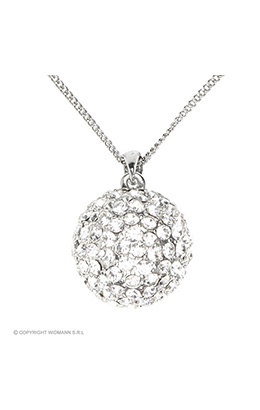 ketting strass, bol