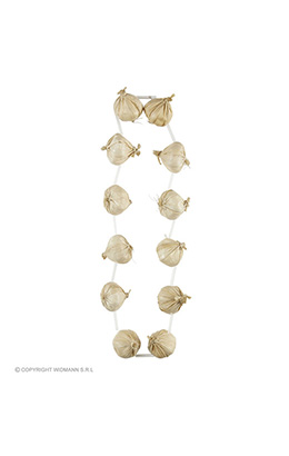 knoflook ketting, 48cm