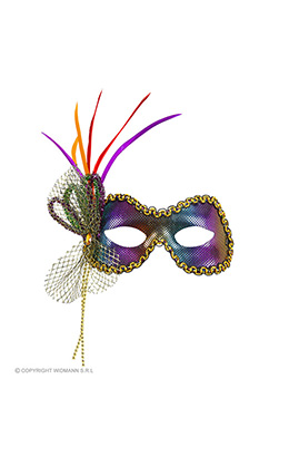 oogmasker fidelio regenboog met stenen