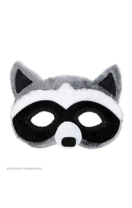 plushe oogmasker, wasbeer