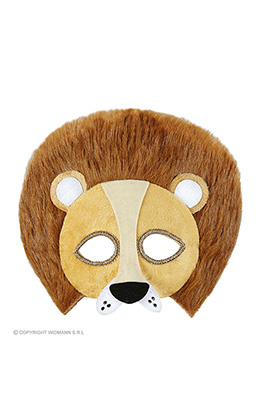 plushe oogmasker, leeuw