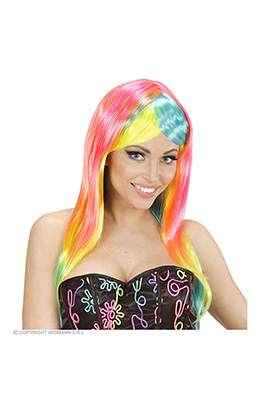 pruik, fashion neon