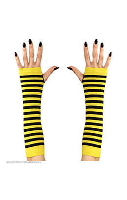 vingerloze handschoen bij