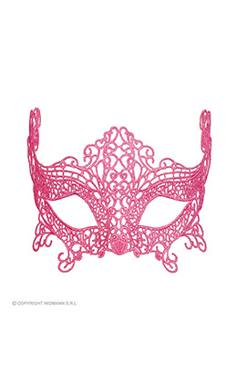 oogmasker, kant neon rose