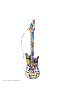 opblaasbare gitaar, groovy, 105cm