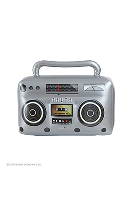 opblaasbare radio, 50cm