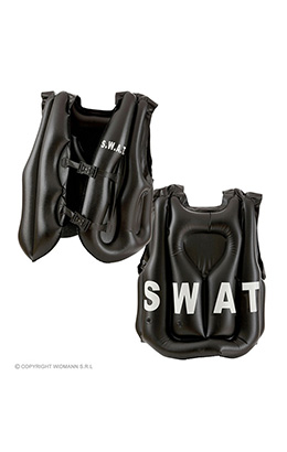 opblaasbaar s.w.a.t. vest, volwassen