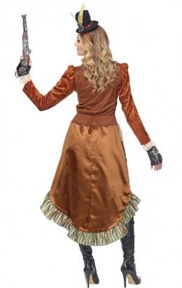 Steampunk jurk incl. accessoires