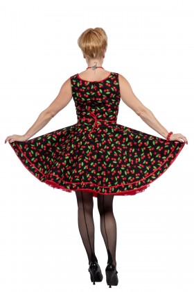 Rockabilly jurk Cherry