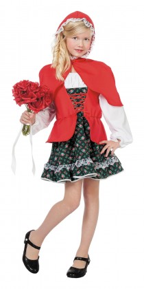 Meisje met rode cape (luxe)