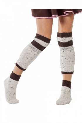 Tiroler sokken + beenwarmers