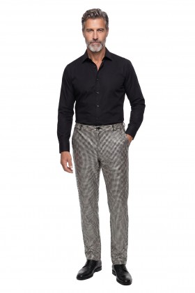 Broek velvet met glitter