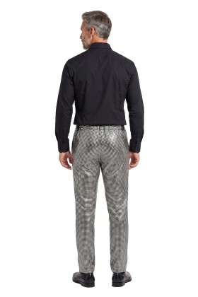 Broek velvet met glitter