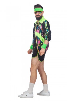 Retro Aerobic fitness outfit (V)