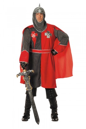 Ridder Arthur, grijs/rood