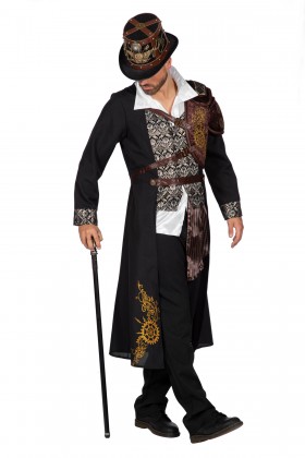 Steampunk zwart