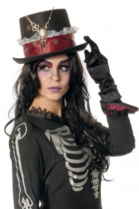 Hoed Steampunk klok