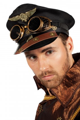 Pet Steampunk bruine bril